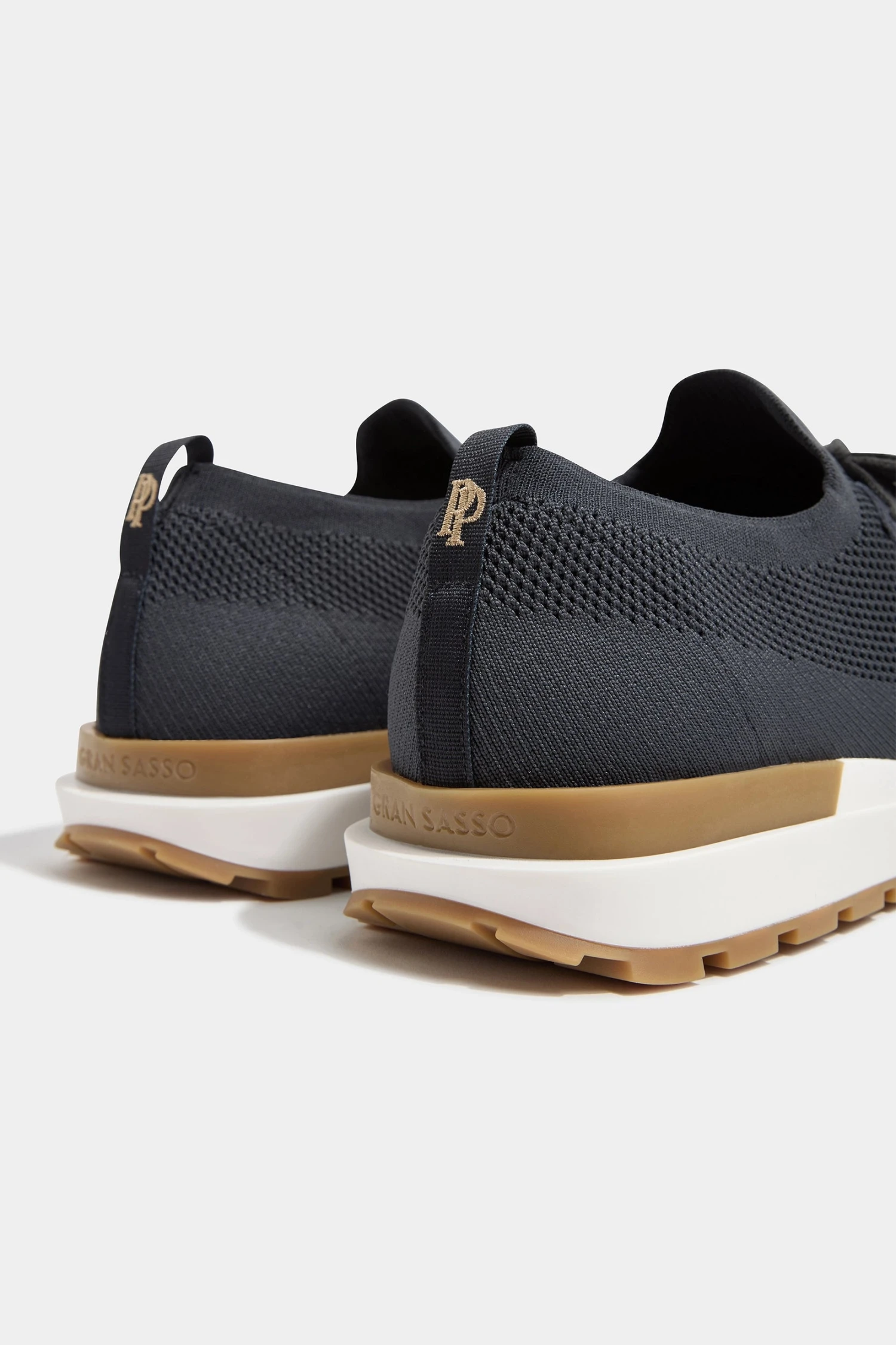 Blue Knitted Sneakers - Made In Italy 6 Blue Knitted Sneakers - Made In Italy - Image 4