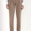 Almond Soragna Trousers - Made In Italy -Pini Parma Clothing Store 183