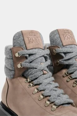 Taupe Nabuk Mountain Boots - Made In Italy 10 Taupe Nabuk Mountain Boots - Made In Italy -Pini Parma Clothing Store 2025 03 26 PINIPARMA 15 5