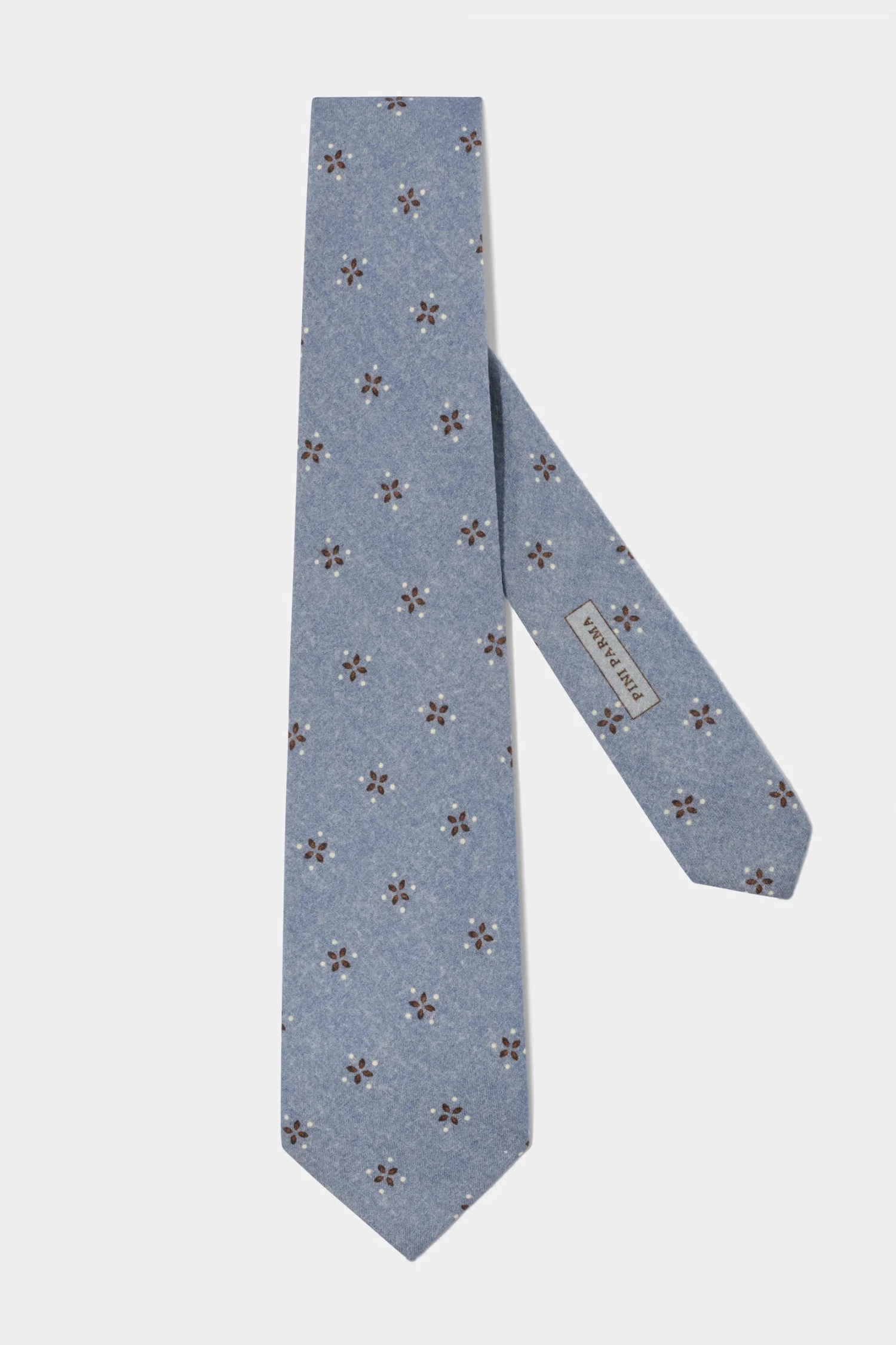 Light Blue Patterned Tie - Made In Italy 3 Light Blue Patterned Tie - Made In Italy