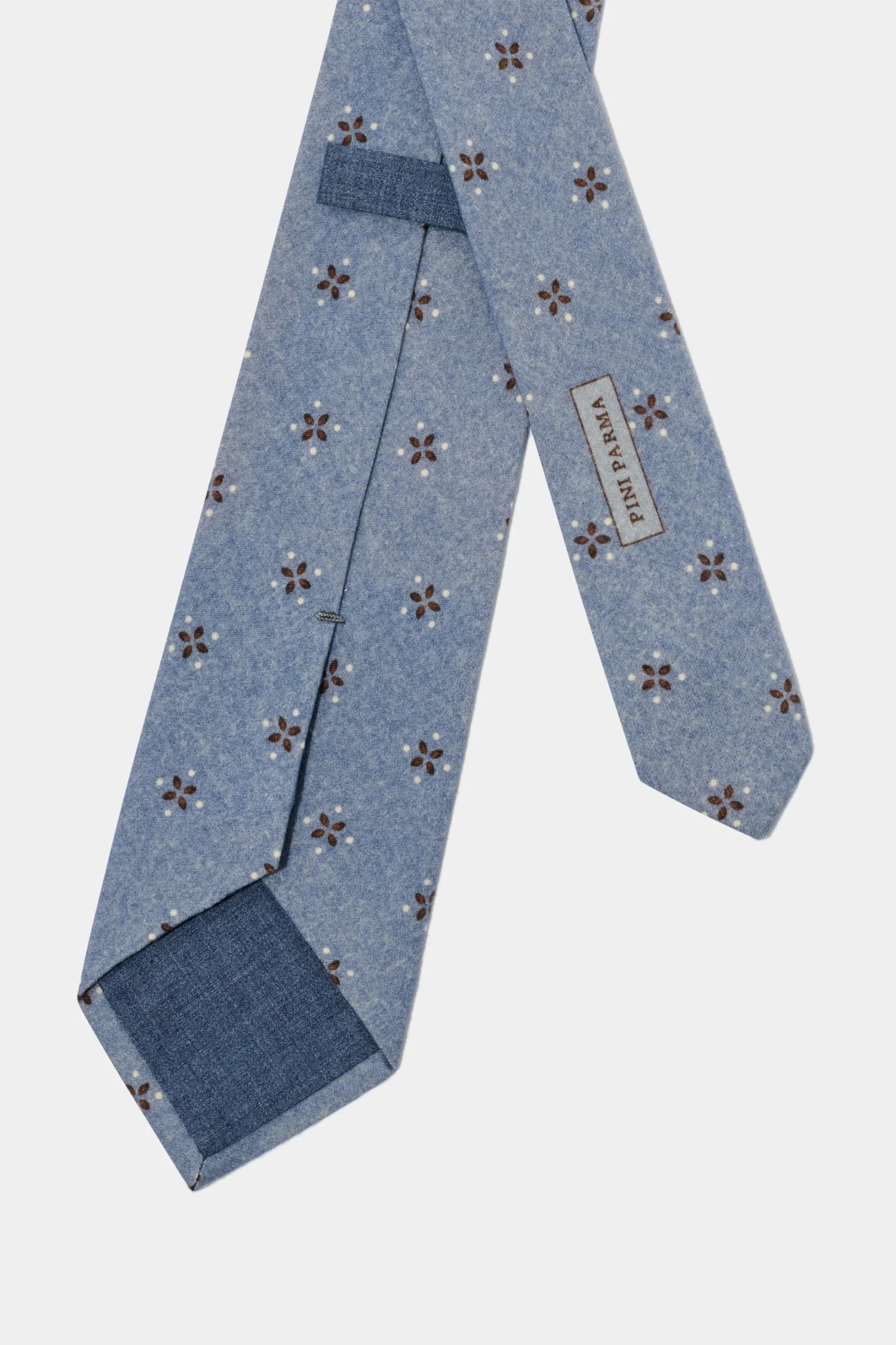 Light Blue Patterned Tie - Made In Italy 5 Light Blue Patterned Tie - Made In Italy - Image 3
