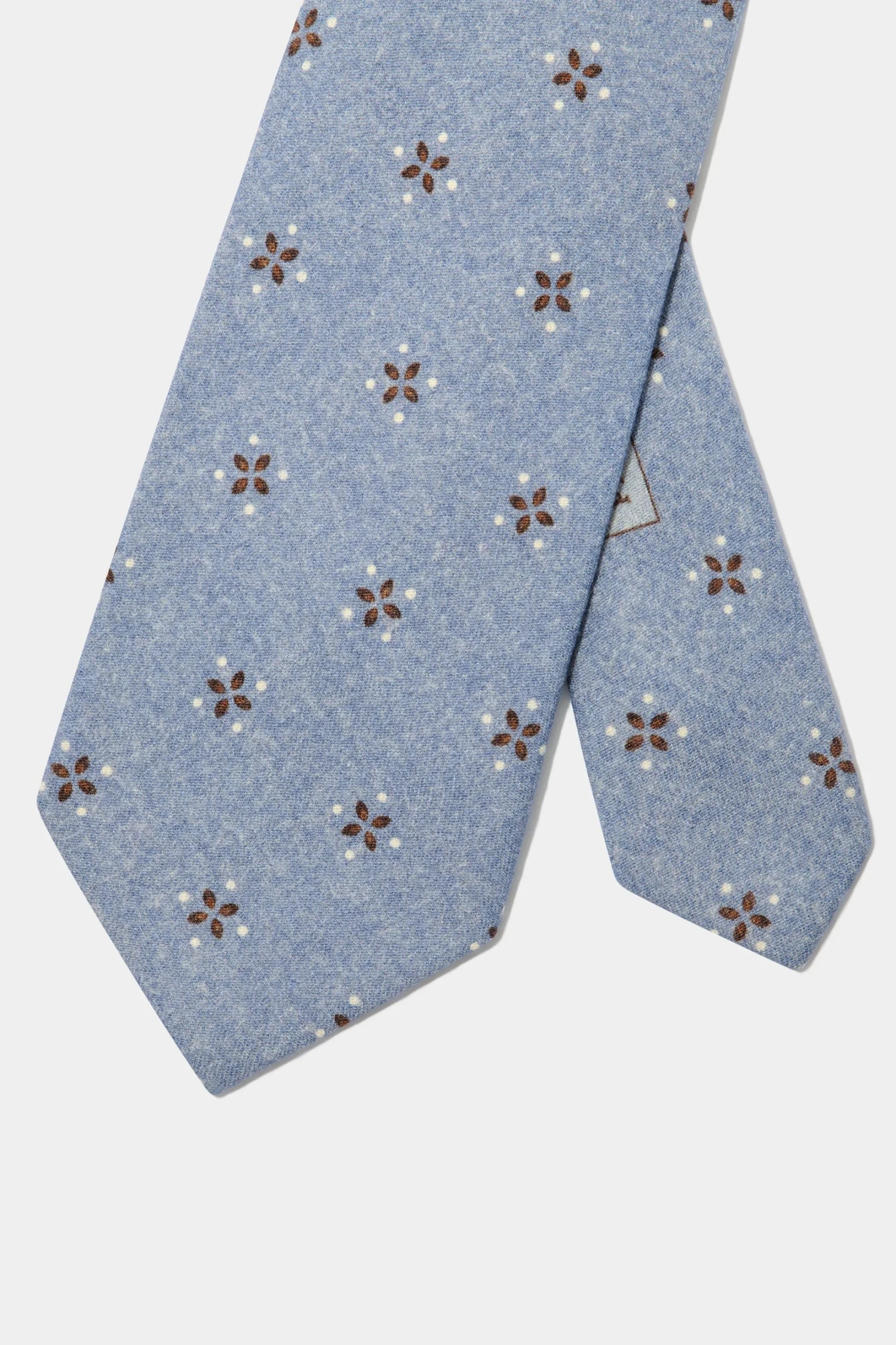 Light Blue Patterned Tie - Made In Italy 6 Light Blue Patterned Tie - Made In Italy - Image 4