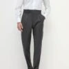 Dark Grey Limited Edition Trousers - Made In Italy -Pini Parma Clothing Store 270