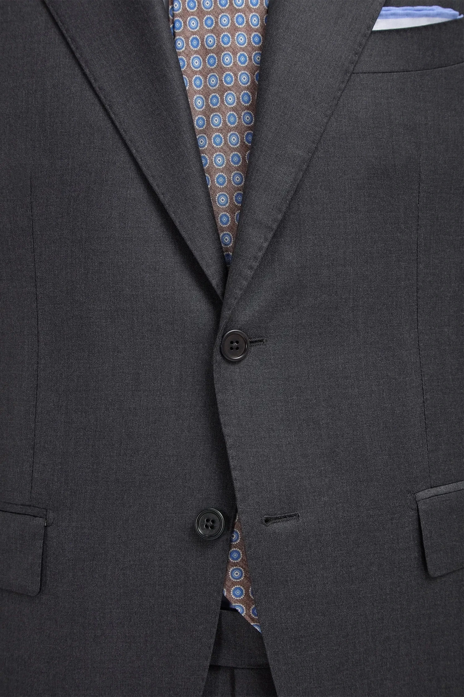 Grey Full Canvas Suit - Made In Italy 8 Grey Full Canvas Suit - Made In Italy - Image 6