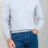 Light Grey Cashmere Round Neck – Made In Italy -Pini Parma Clothing Store 2EBF9FE7 3BD1 48D4 AE6B 9CA03009ED91