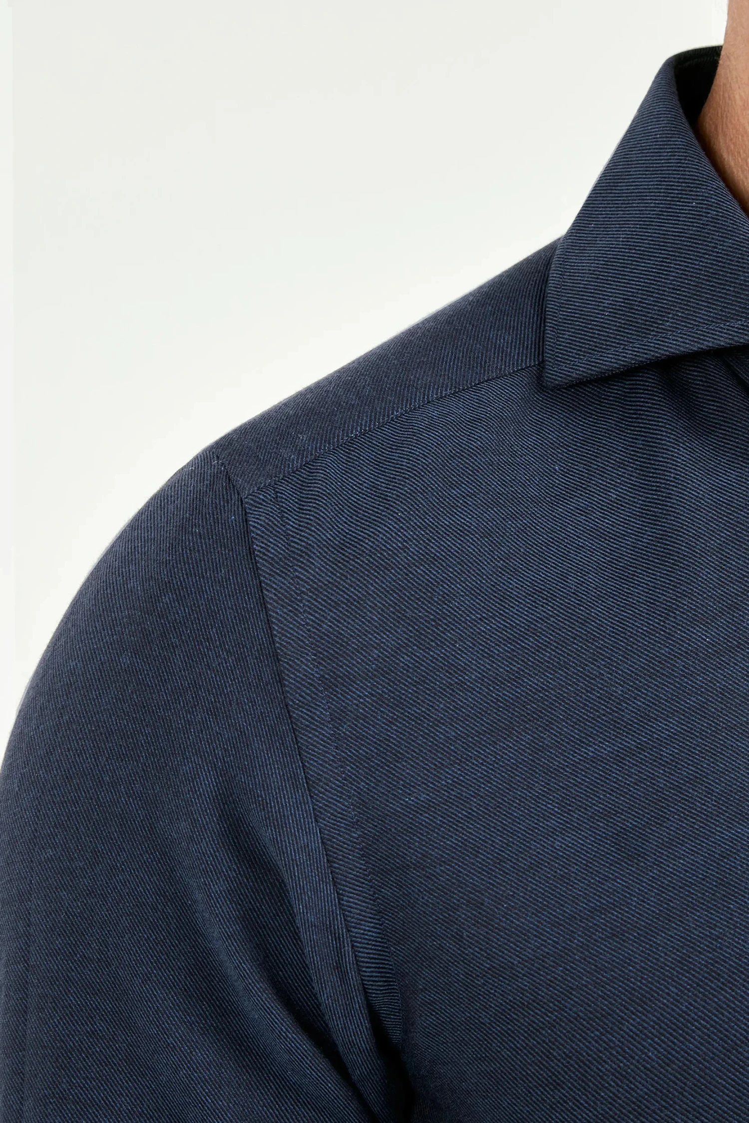 Blue Jersey Shirt - Made In Italy 7 Blue Jersey Shirt - Made In Italy - Image 5