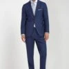 Blue Pinstripe Wool Suit - Made In Italy 2 Blue Pinstripe Wool Suit - Made In Italy -Pini Parma Clothing Store Blue pinstripe wool suit 6
