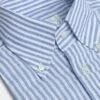 Button Down Light Blue Striped Shirt ”Sartoriale Collection”- Made In Italy 2 Button Down Light Blue Striped Shirt ”Sartoriale Collection”- Made In Italy -Pini Parma Clothing Store Button down light blue striped shirt Sartoriale 6