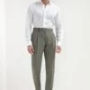 Green Soragna Trousers - Made In Italy 2 Green Soragna Trousers - Made In Italy -Pini Parma Clothing Store Green Soragna trousers 1