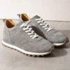 Grey Runners - Made In Italy 2 Grey Runners - Made In Italy -Pini Parma Clothing Store Grey runners 1