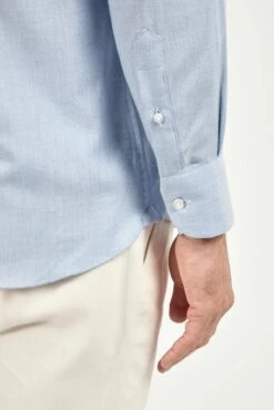 Light Blue Jersey Shirt - Made In Italy 9 Light Blue Jersey Shirt - Made In Italy -Pini Parma Clothing Store Light blue jersey shirt 6