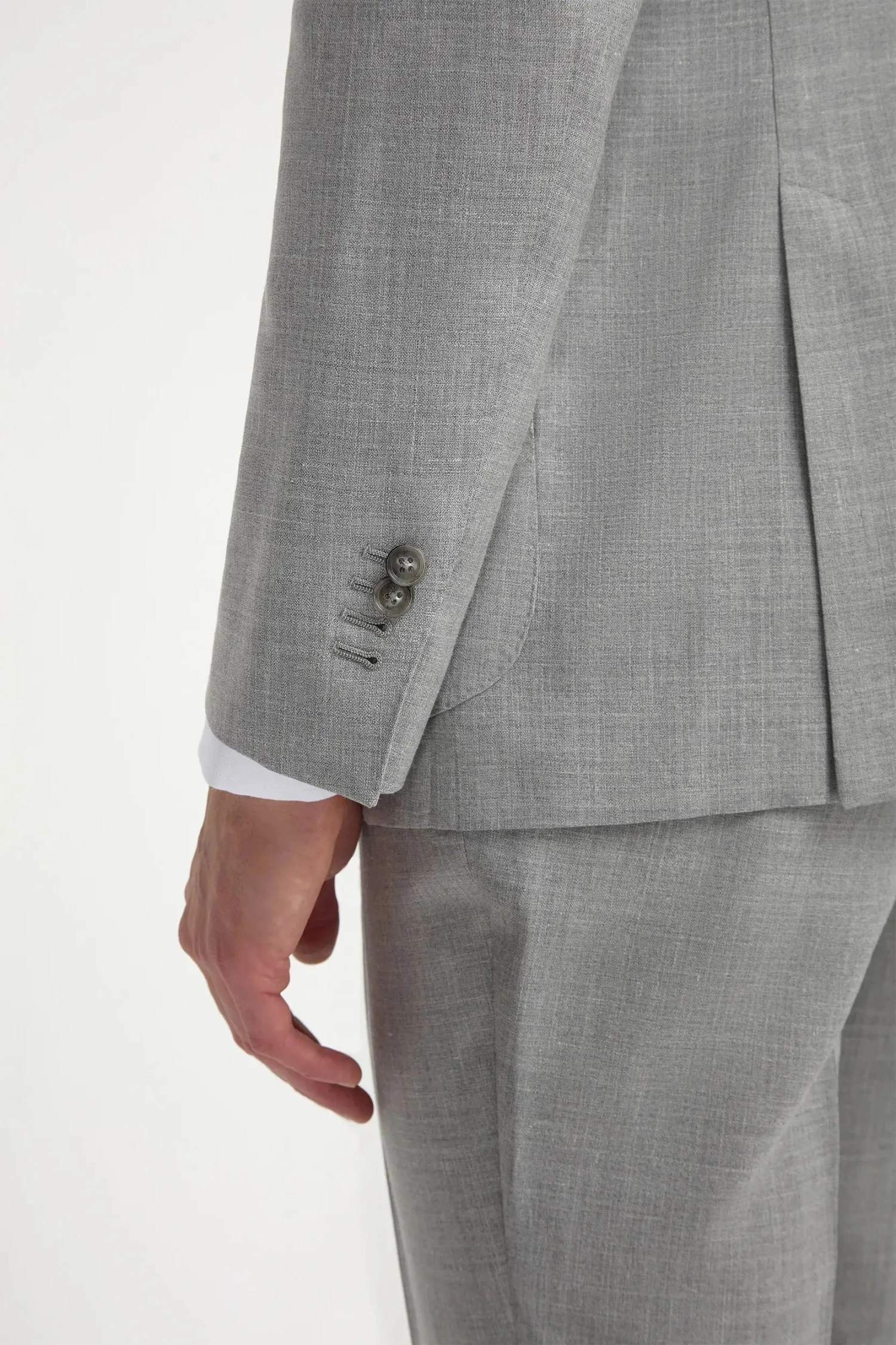 Light Grey Suit - Made In Italy 6 Light Grey Suit - Made In Italy - Image 4