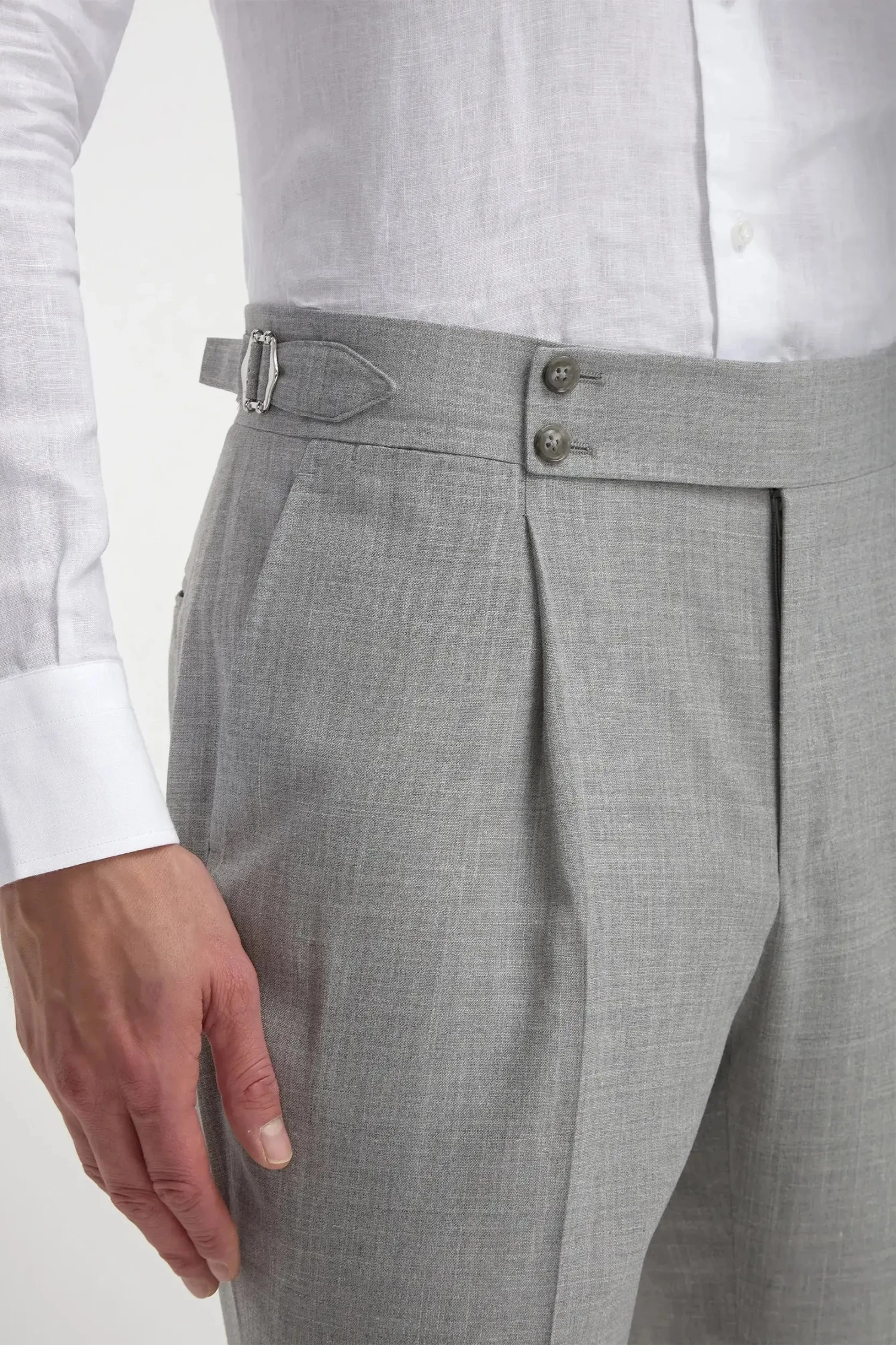 Light Grey Suit - Made In Italy 5 Light Grey Suit - Made In Italy - Image 3