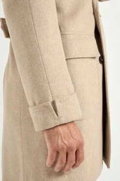 Beige Polo Coat – Made In Italy -Pini Parma Clothing Store PINIFW2520055