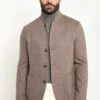 Taupe Flannel Coreana Jacket - Made In Italy -Pini Parma Clothing Store PINIFW2522465 49d1c7ee dcf9 42af 9e39 c99e492c1932