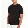 Black Jersey T-shirt - Made In Italy 2 Black Jersey T-shirt - Made In Italy -Pini Parma Clothing Store PINIFW2523396