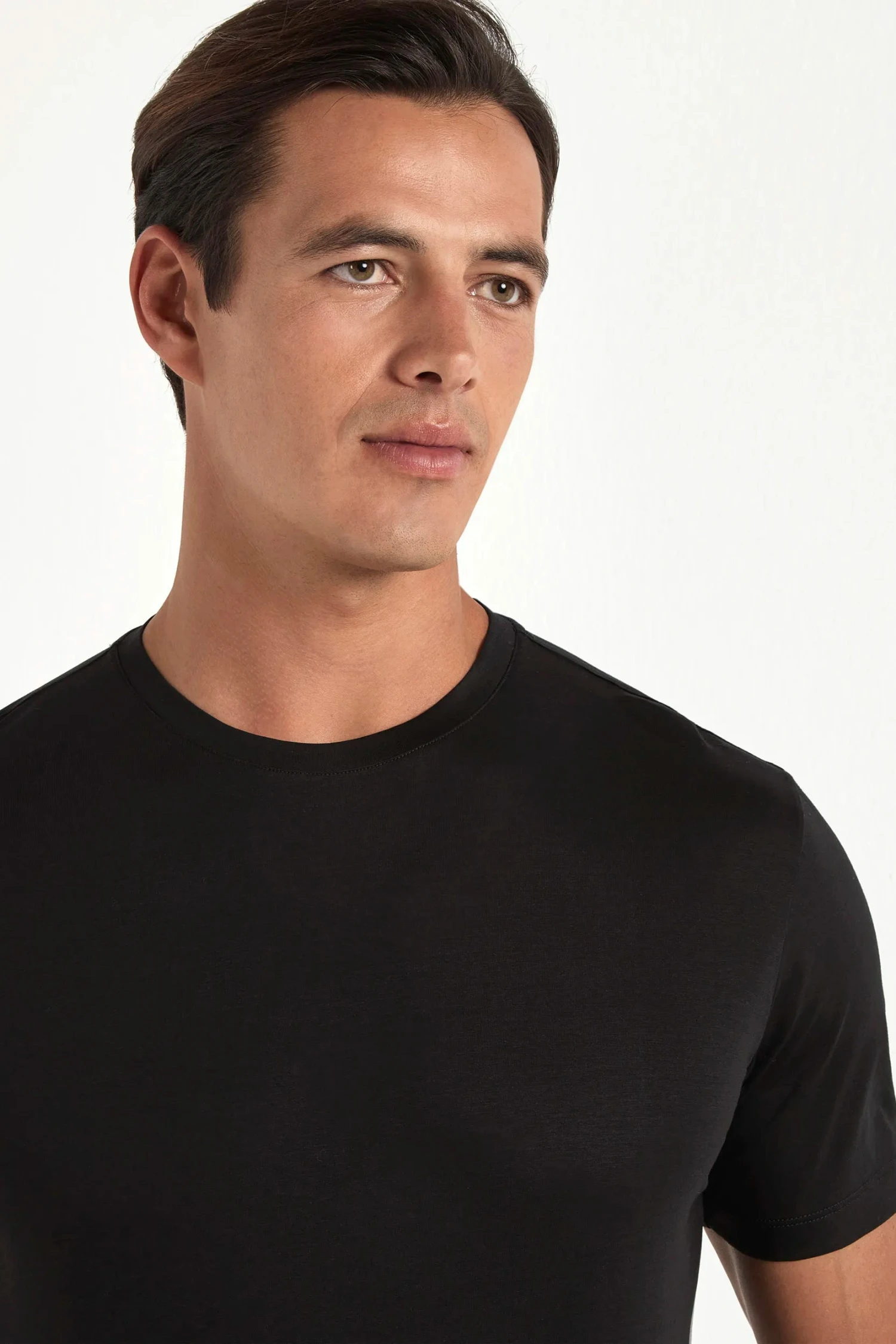 Black Jersey T-shirt - Made In Italy 5 Black Jersey T-shirt - Made In Italy - Image 3