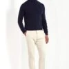 Blue Cashmere Turtleneck – Made In Italy 2 Blue Cashmere Turtleneck – Made In Italy -Pini Parma Clothing Store PINIFW2523965