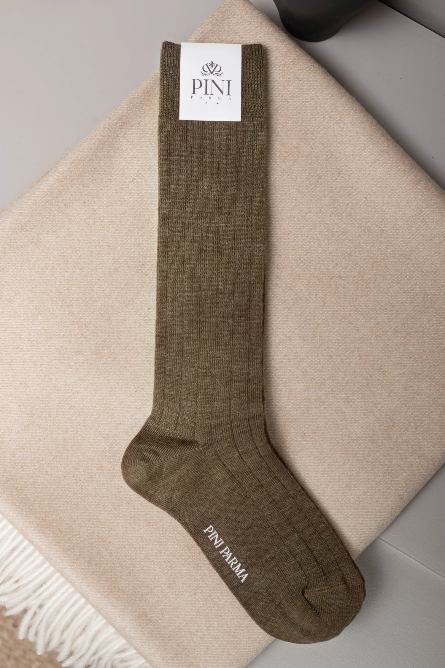 Brown - Super Durable Wool Short Socks - Made In Italy 3 Brown - Super Durable Wool Short Socks - Made In Italy