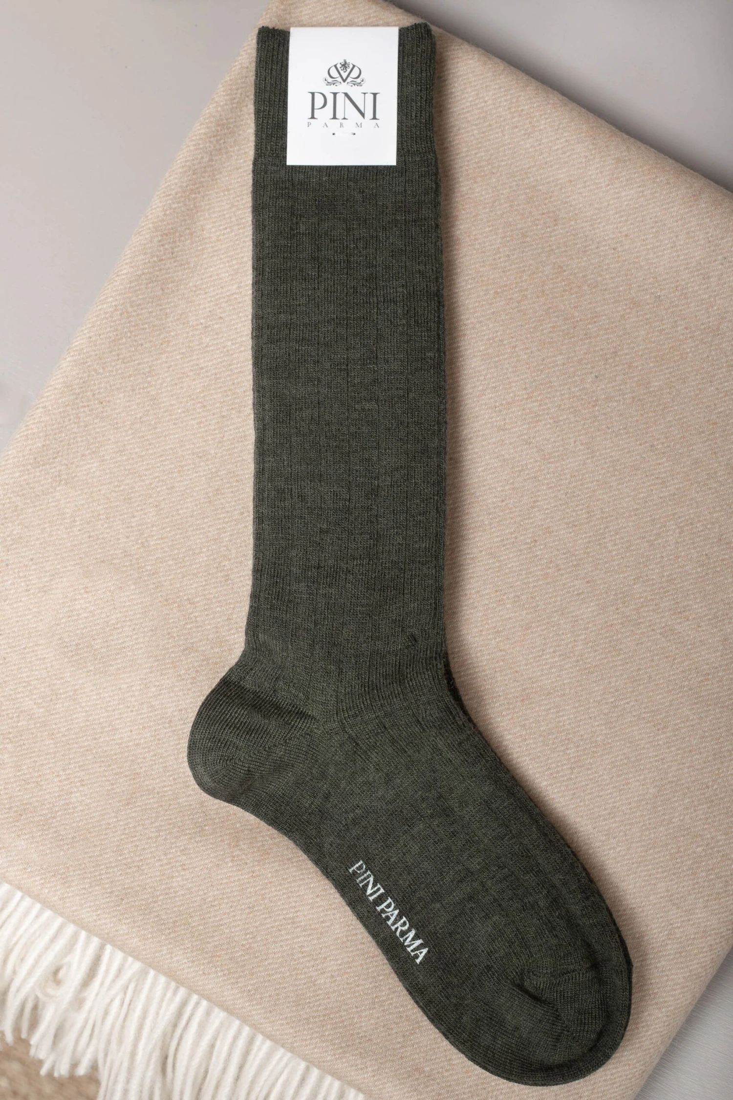 Green - Super Durable Wool Short Socks - Made In Italy 3 Green - Super Durable Wool Short Socks - Made In Italy