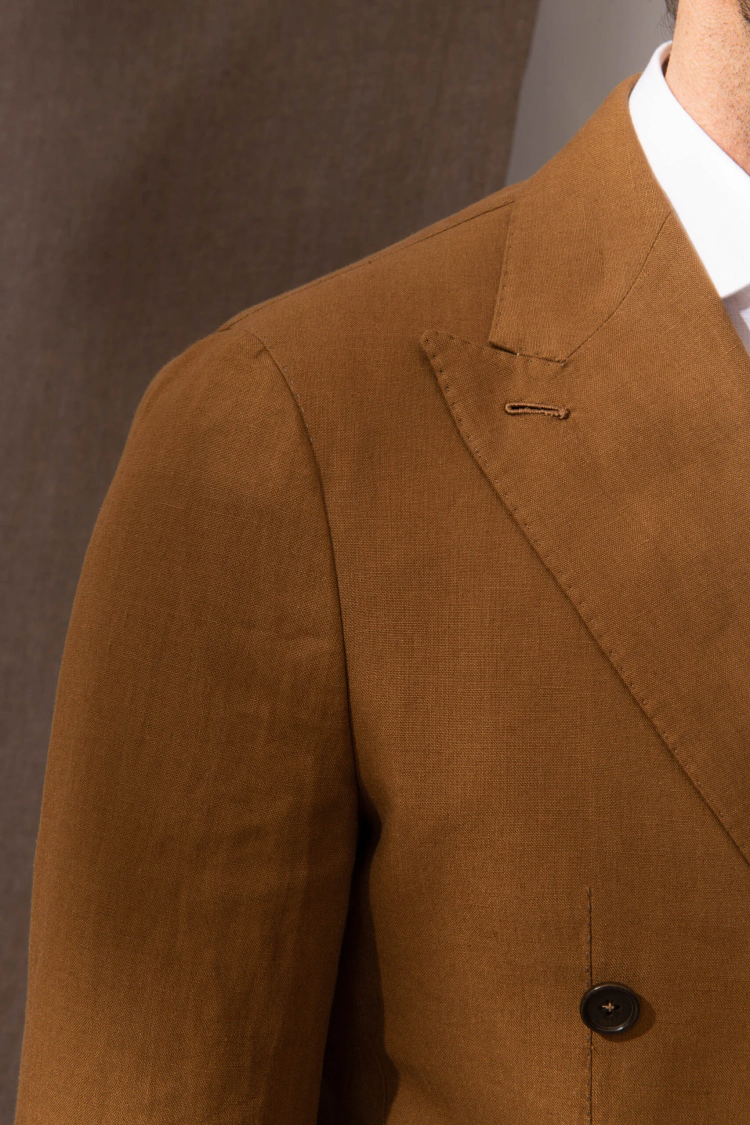 Curry Double Breasted Jacket - Made In Italy 6 Curry Double Breasted Jacket - Made In Italy - Image 4