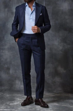 Light Blue Striped Popover Shirt - Made In Italy -Pini Parma Clothing Store Pini Parma 8