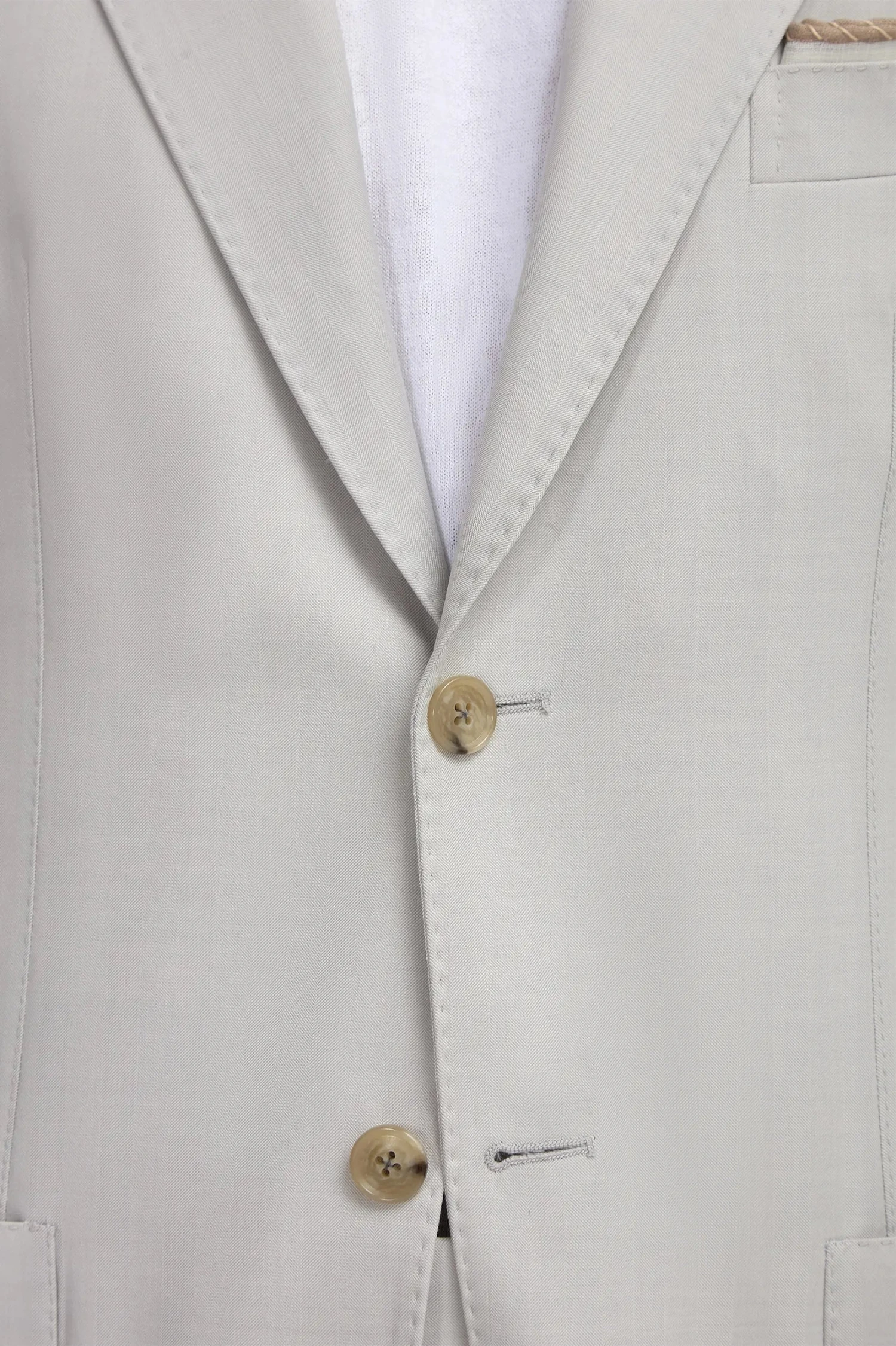 Stone Herringbone Suit - Made In Italy 5 Stone Herringbone Suit - Made In Italy - Image 3