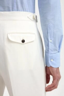 White Cotton Shorts - Made In Italy 7 White Cotton Shorts - Made In Italy -Pini Parma Clothing Store White cotton shorts 4