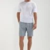 White Knitted T-shirt - Made In Italy -Pini Parma Clothing Store White knitted t shirt 6