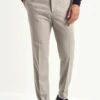 Sand Flannel Alassio Trousers - Made In Italy 2 Sand Flannel Alassio Trousers - Made In Italy -Pini Parma Clothing Store beige alassio trousers