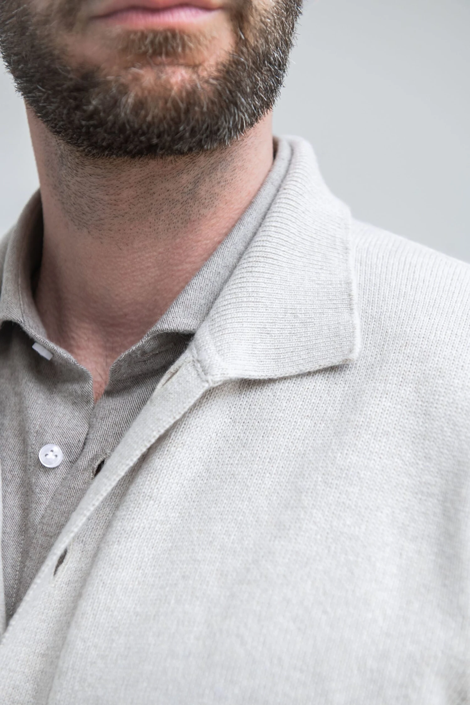 Beige Cardigan – Made In Italy 5 Beige Cardigan – Made In Italy - Image 3