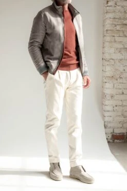 Rusty Cashmere Round Neck – Made In Italy