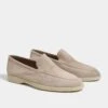 Beige Loafers - Made In Italy -Pini Parma Clothing Store beige loafers 2
