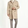 Beige Polo Coat – Made In Italy -Pini Parma Clothing Store beige polo coat loro piana wool 8
