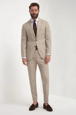 Beige Suit - Made In Italy