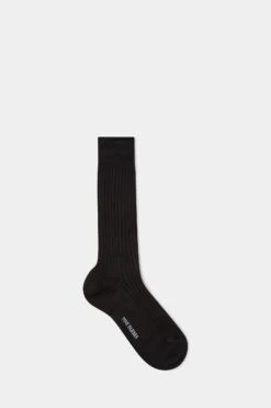 Black Short Socks - Made In Italy