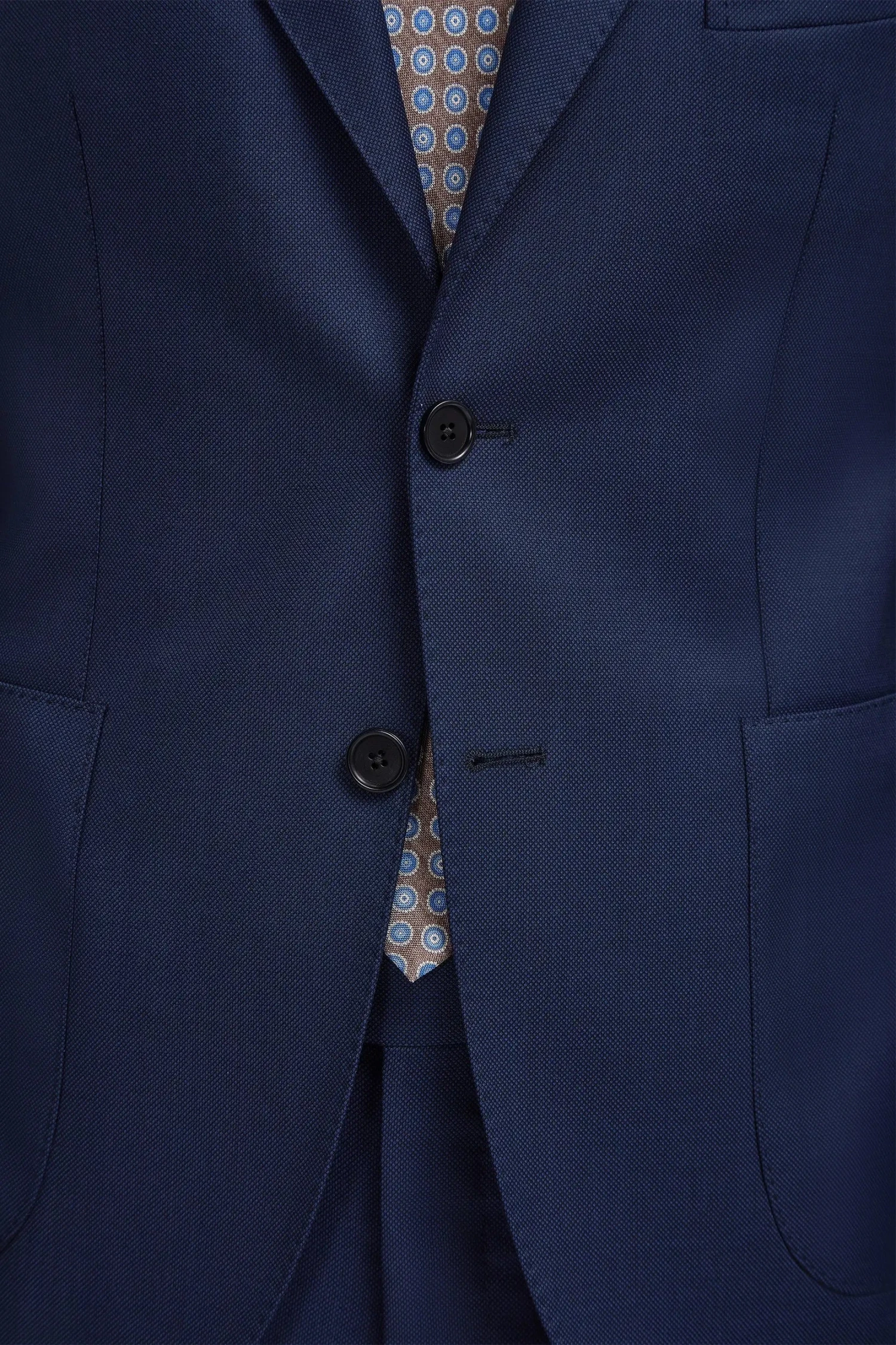 Blue Birdseye Suit - Made In Italy 8 Blue Birdseye Suit - Made In Italy - Image 6