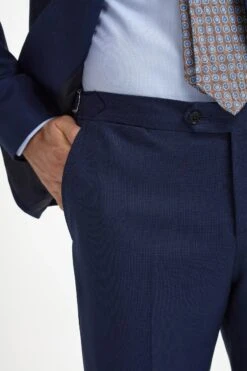 Blue Birdseye Suit - Made In Italy 10 Blue Birdseye Suit - Made In Italy -Pini Parma Clothing Store blue birdseye suit 6