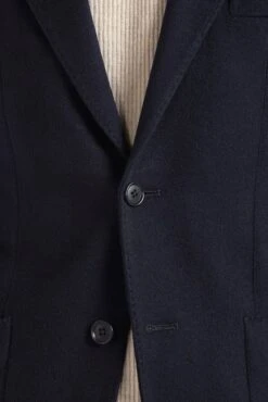 Blue Jacket In Cashmere - Made In Italy -Pini Parma Clothing Store blue blazer loro piana cashmere 4