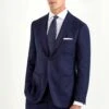 Blue Flannel Jacket - Made In Italy 1 Blue Flannel Jacket - Made In Italy -Pini Parma Clothing Store blue flannel jacket