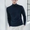 Blue Merino Turtleneck – Made In Italy 2 Blue Merino Turtleneck – Made In Italy -Pini Parma Clothing Store blue merino turtleneck 4 95947681 9ee7 44e8 b360 1a400e54a562