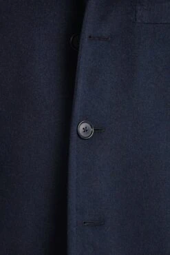 Blue Overcoat - Made In Italy 9 Blue Overcoat - Made In Italy -Pini Parma Clothing Store blue overcoat 5