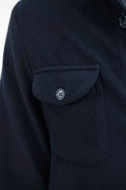 Blue Safari Jacket Flannel Super 180s – Made In Italy 11 Blue Safari Jacket Flannel Super 180s – Made In Italy -Pini Parma Clothing Store blue safari jacket flannel s180 3