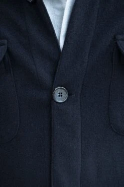 Blue Safari Jacket Flannel Super 180s – Made In Italy 10 Blue Safari Jacket Flannel Super 180s – Made In Italy -Pini Parma Clothing Store blue safari jacket flannel s180 4