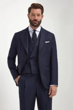 Blue Suit - Made In Italy 14 Blue Suit - Made In Italy -Pini Parma Clothing Store blue suit soragna capsule collection 10