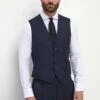 Blue Waistcoat - Made In Italy 2 Blue Waistcoat - Made In Italy -Pini Parma Clothing Store blue waistcoat 1