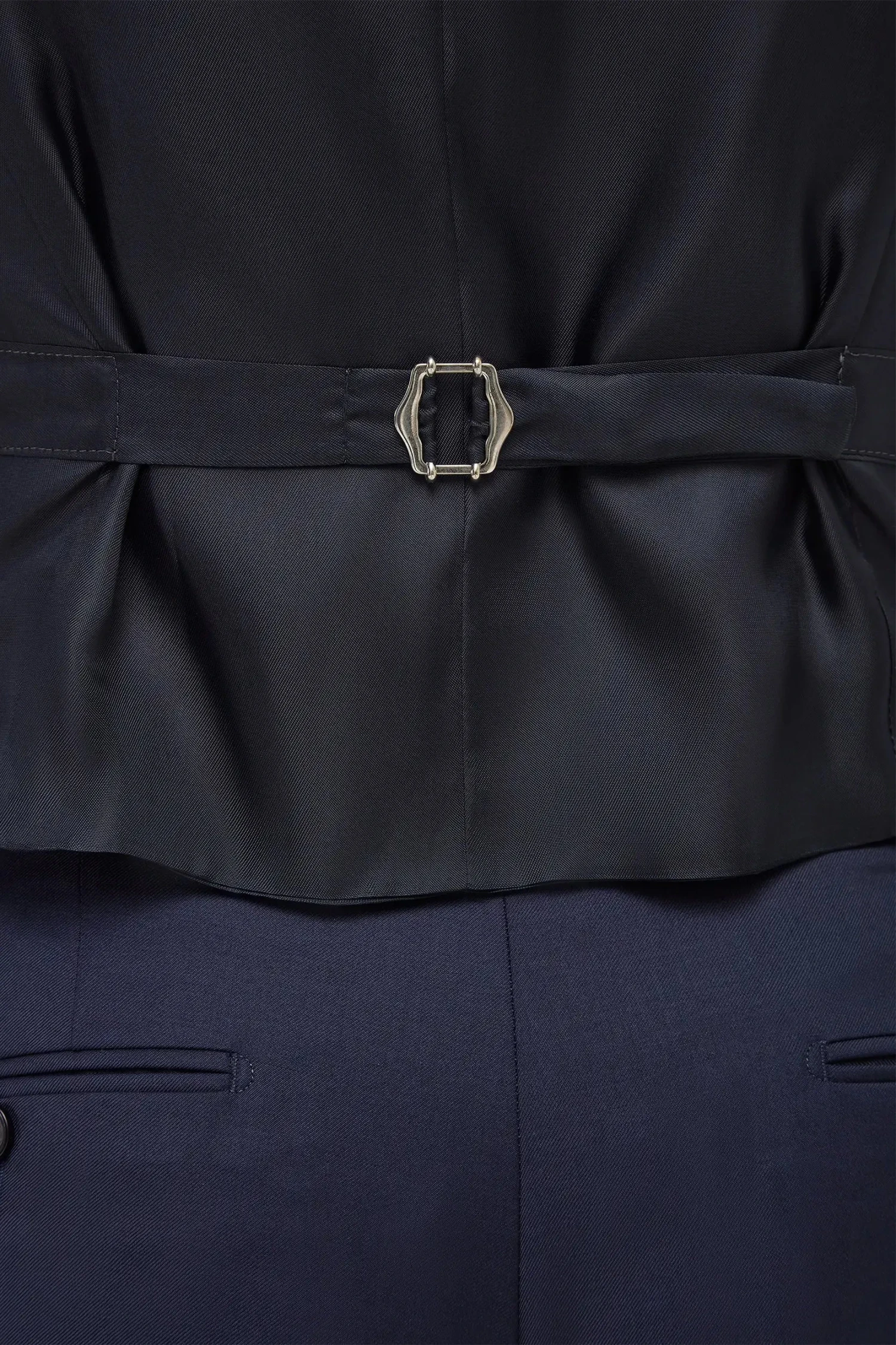 Blue Waistcoat - Made In Italy 6 Blue Waistcoat - Made In Italy - Image 4