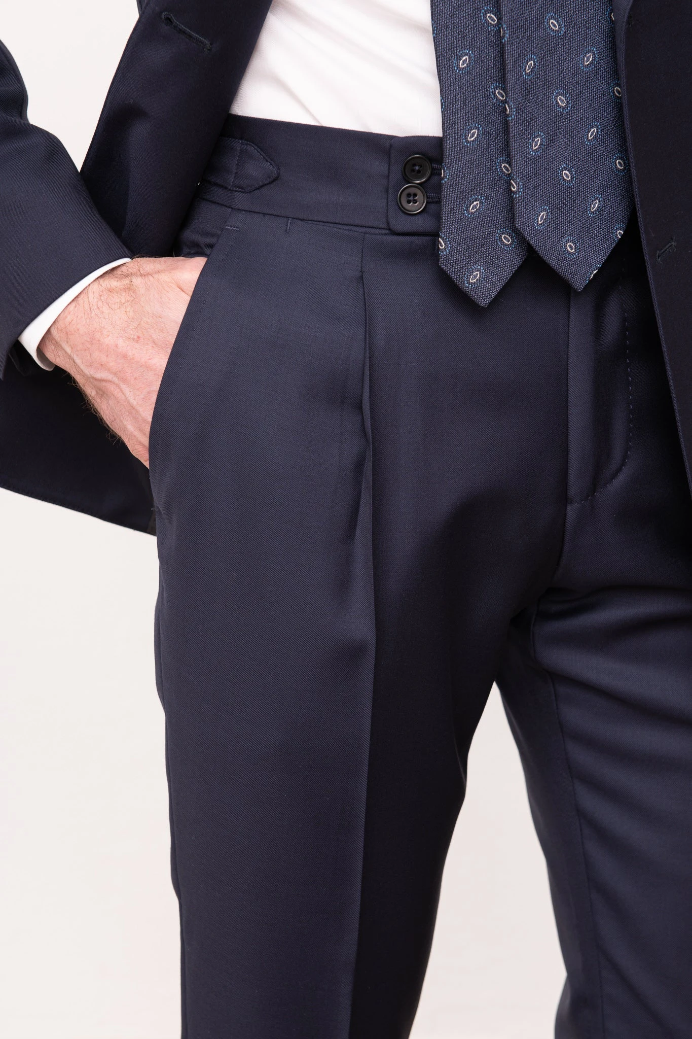 Blue Double Breasted Suit - Made In Italy 5 Blue Double Breasted Suit - Made In Italy - Image 3