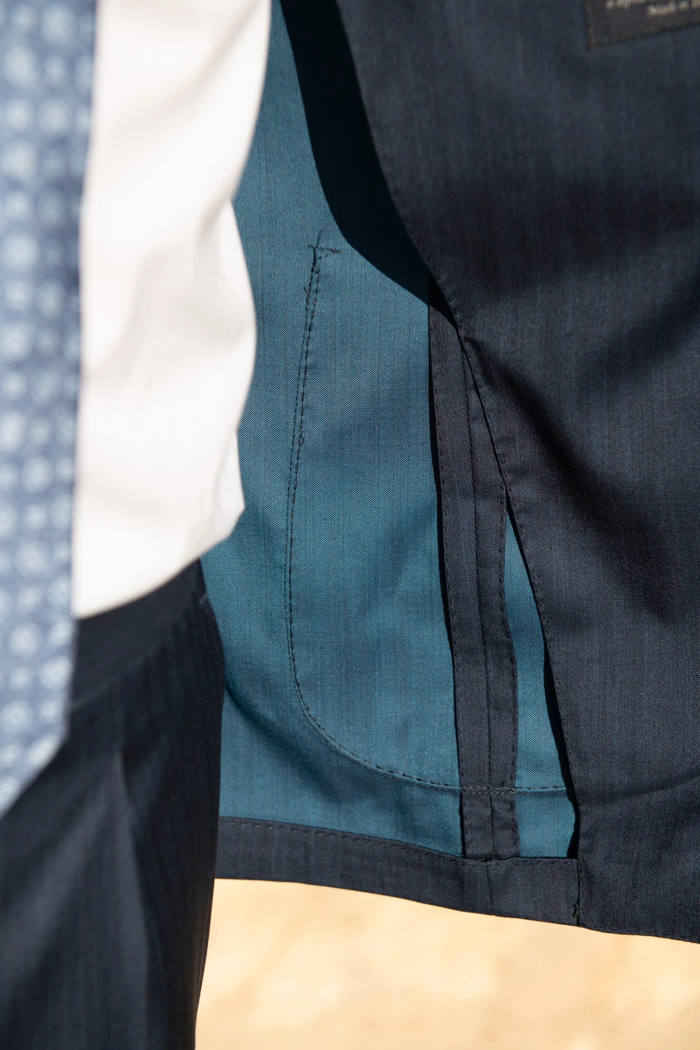 Blue Solaro Suit - Made In Italy 5 Blue Solaro Suit - Made In Italy - Image 3