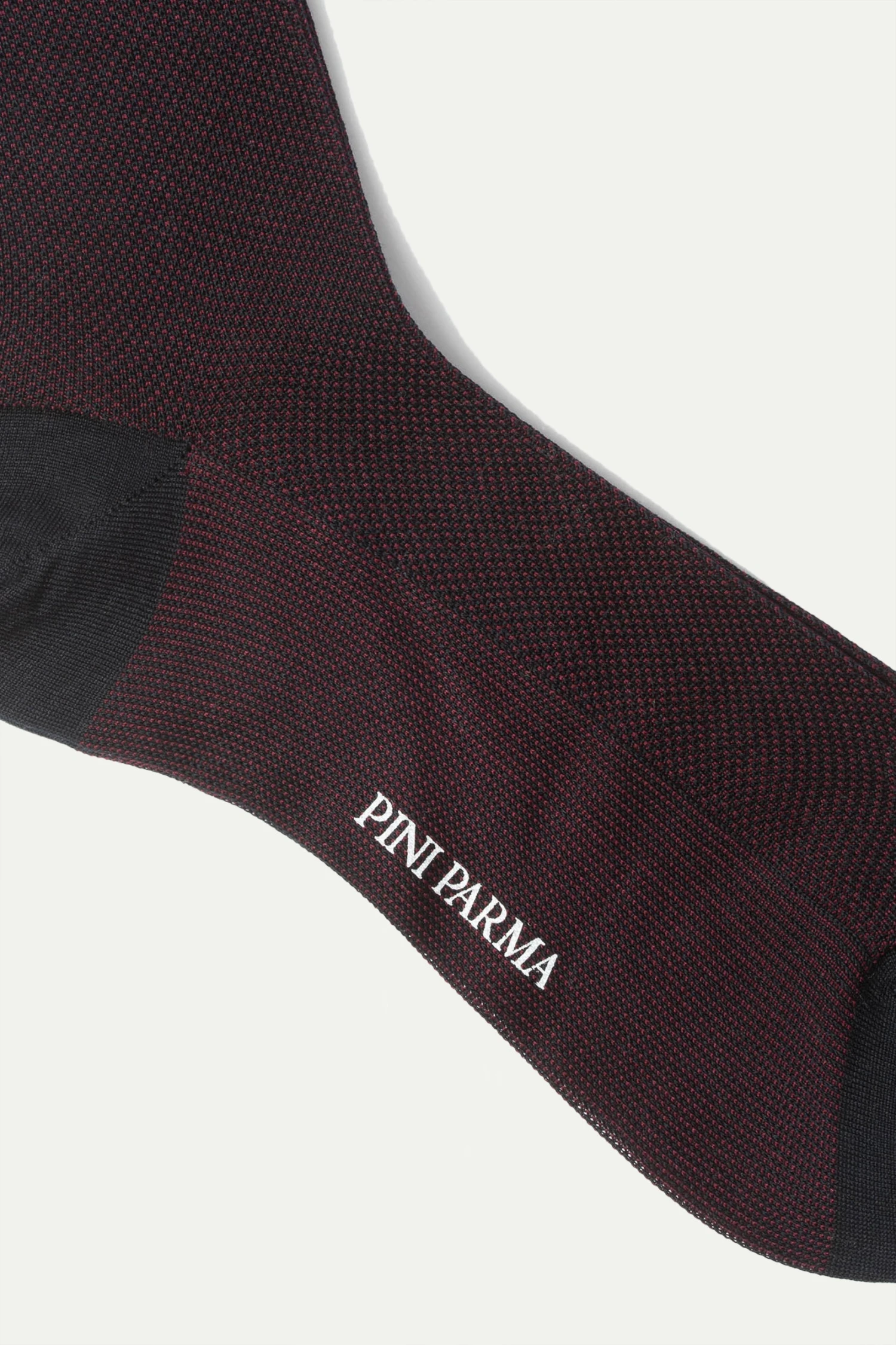 Bordeaux Patterned Short Socks - Made In Italy 3 Bordeaux Patterned Short Socks - Made In Italy - Image 2